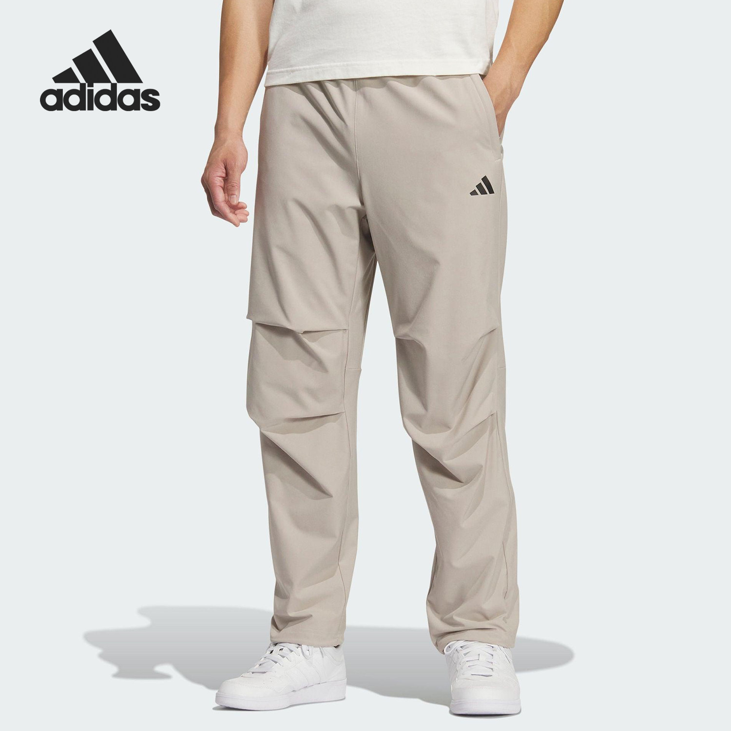 Adidas/阿迪达斯官方正品2025夏季男士梭织运动户外长裤KH3762,运动服/休闲服装,运动长裤,淘宝优惠券,粉丝福利购,淘宝优惠卷