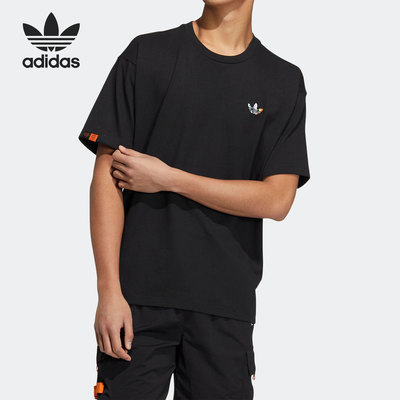 阿迪达斯正品男女运动短袖