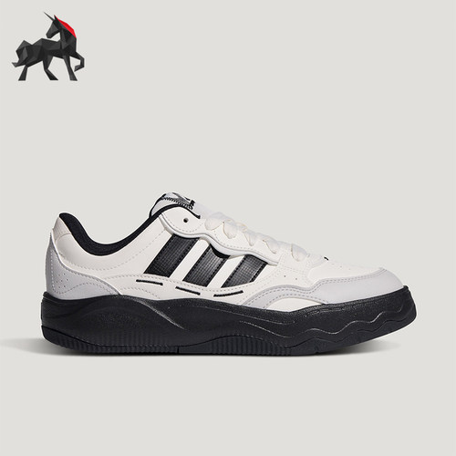 Adidas/阿迪达斯正品LITE SHUFFLE男女低帮经典系带板鞋KH9022