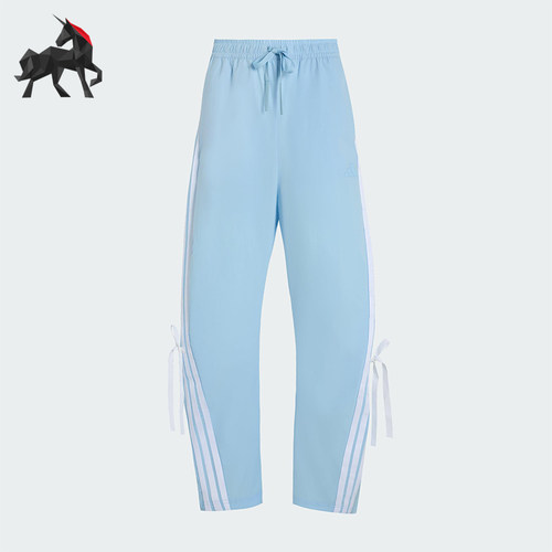 Adidas/阿迪达斯正品DANCE WOVEN PNT女士经典高腰香蕉裤KR8706