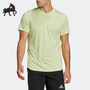 D4R 夏季 阿迪达斯正品 HC9829 MEN男子运动短袖 T恤 TEE Adidas