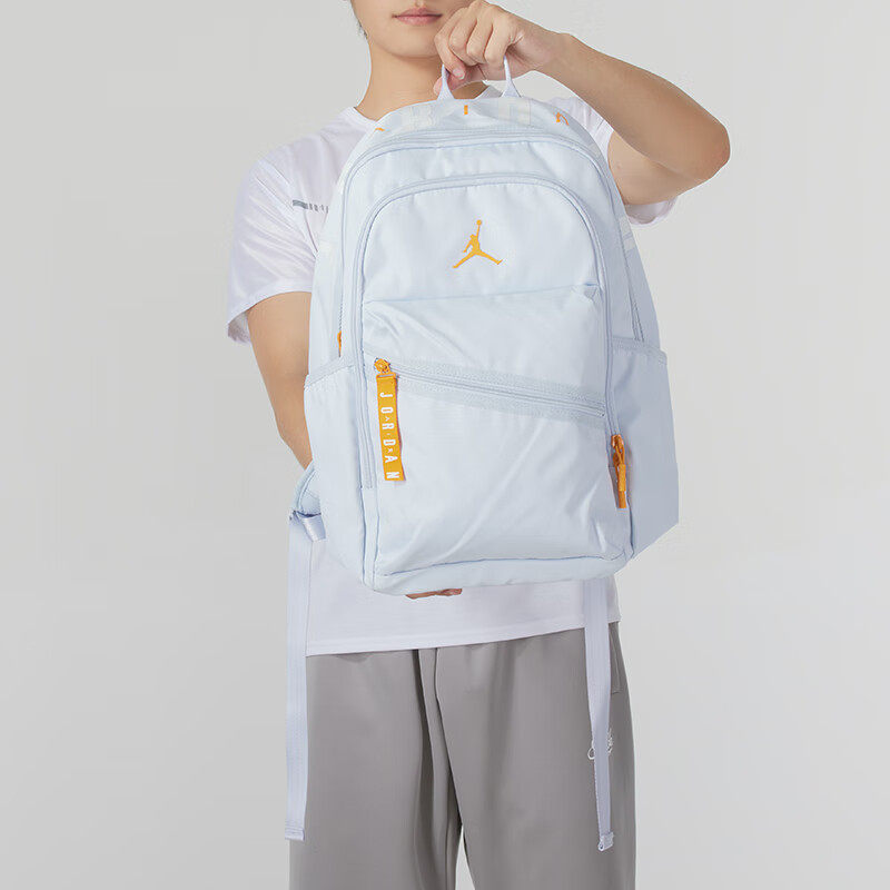 AJ浅色运动包Nike耐克学生书包正品户外双肩包旅行背包男女休闲包