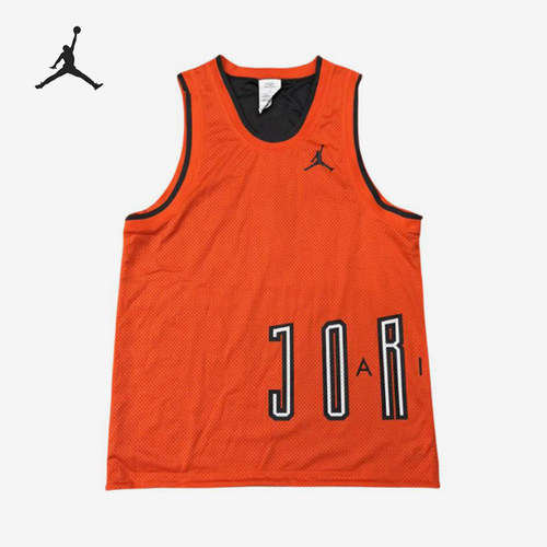 Nike/耐克正品JORDAN无袖网眼篮球背心经典男篮球背心DX6600-869