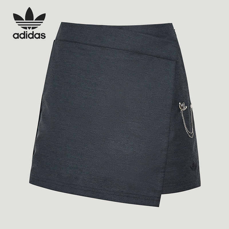 Adidas/阿迪达斯正品2026女士休闲气质舒适运动裙裤KV8874