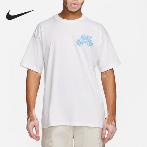Nike/耐克正品夏季男士圆领宽松休闲运动短袖T恤FQ3720-100
