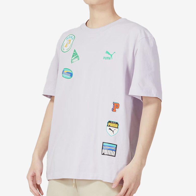 Puma/彪马官方正品当季新款圆领男女运动短袖T恤623251-17