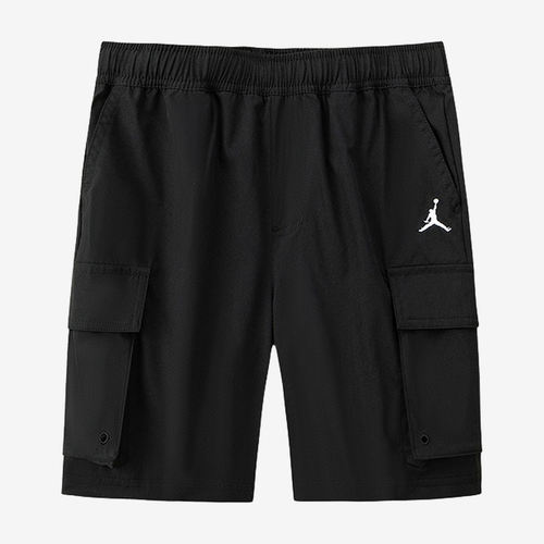 Nike耐克正品Jordan大童工装短款透气口袋中腰运动裤子JD2532-127