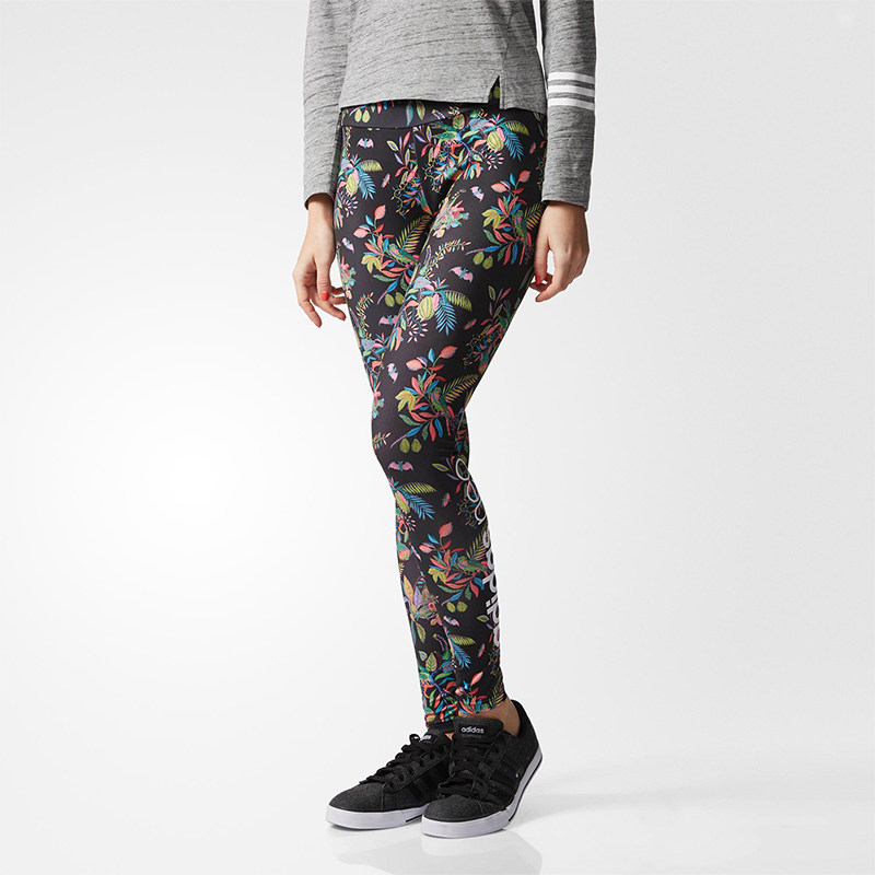 Adidas/阿迪达斯正品neo女士运动时尚印花复古休闲潮流长裤BK6863,运动服/休闲服装,运动长裤,淘宝优惠券,粉丝福利购,淘宝优惠卷