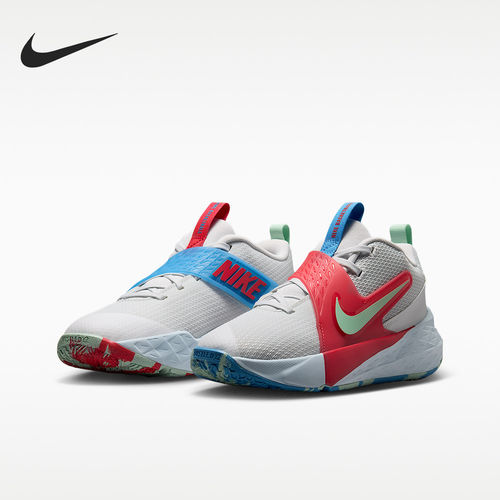 Nike耐克正品Team Hustle D 12大童赛场训练篮球鞋IV5961-100
