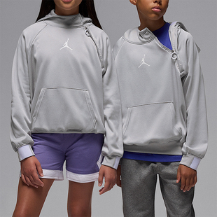 Nike/耐克正品JORDAN大童连帽套头印花经典运动卫衣IO2563-067
