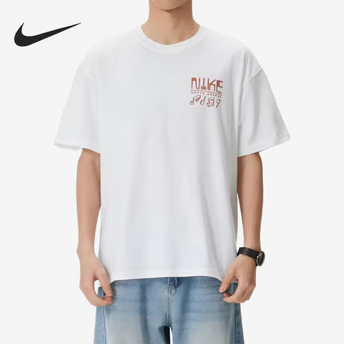 Nike/耐克正品Sportswear新款男白色街头短袖T恤IH1370-100