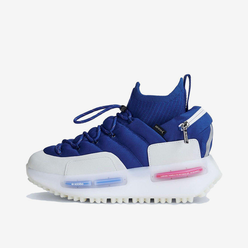 Adidas/阿迪达斯正品男士防滑圆头系带高帮生活休闲鞋IG3024
