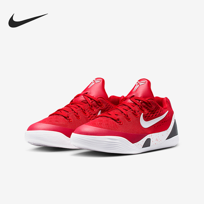 Nike/耐克正品Kobe IX GS女子大童低帮缓震实战篮球鞋FV3607-600