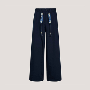 系带长裤 Adidas KW5669 休闲时尚 宽松经典 阿迪达斯正品 三叶草男士
