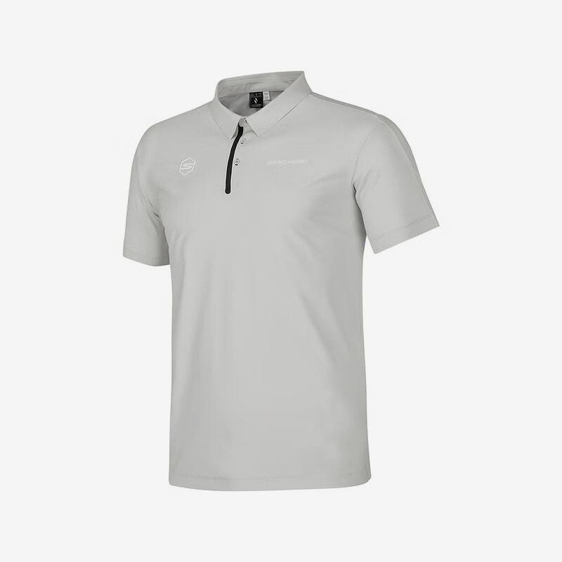 斯凯奇男士柔软亲肤POLO衫