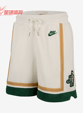 Nike/耐克正品2025男士透气网眼刺绣运动经典篮球短裤IF0472-133