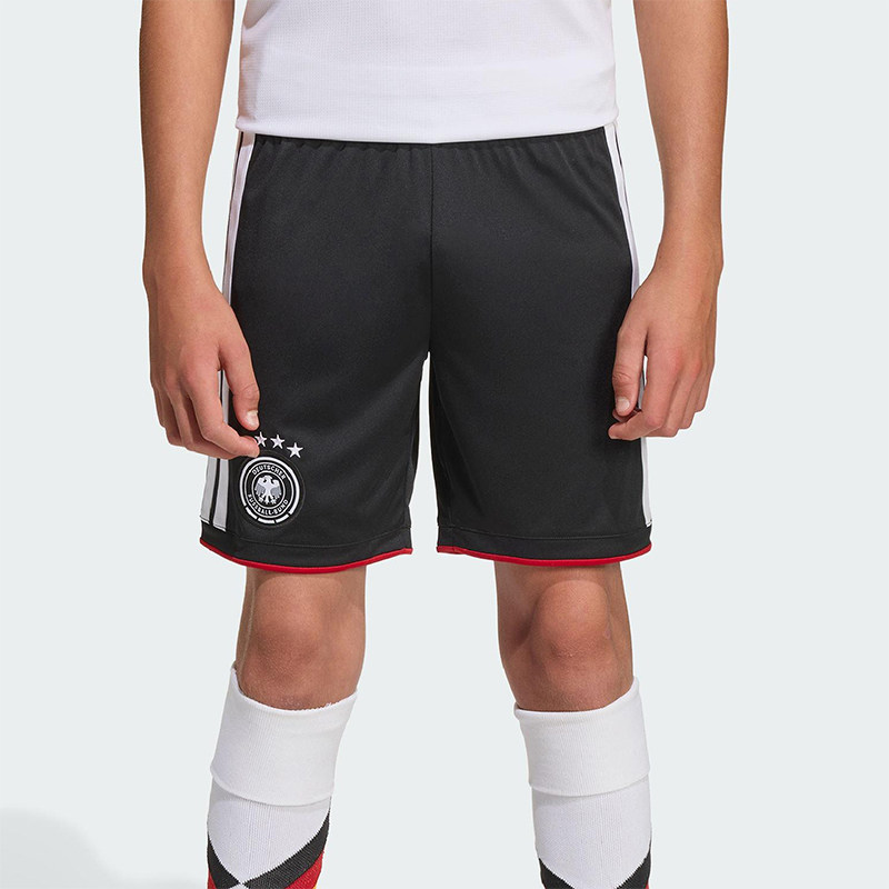 Adidas/阿迪达斯正品2025大童训练运动透气松紧腰足球短裤JZ4562