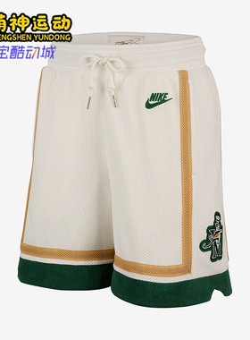 Nike/耐克正品26夏男士透气网眼刺绣运动经典篮球短裤IF0472-133