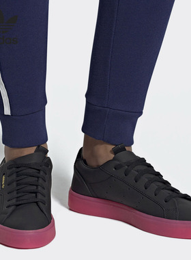 Adidas/阿迪达斯正品三叶草 SLEEK W 女子经典运动休闲鞋 G27341