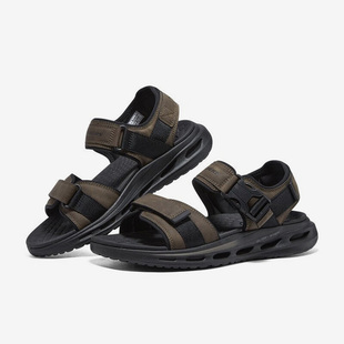 Skechers/斯凯奇正品2023夏季新款透气休闲男子运动沙滩凉鞋