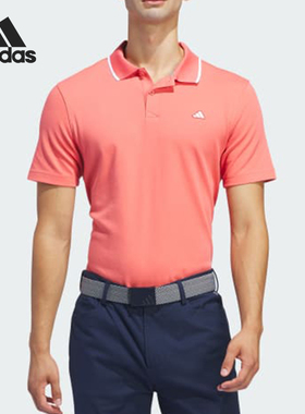Adidas/阿迪达斯正品男士休闲时尚潮流翻领运动短袖T恤IT6770