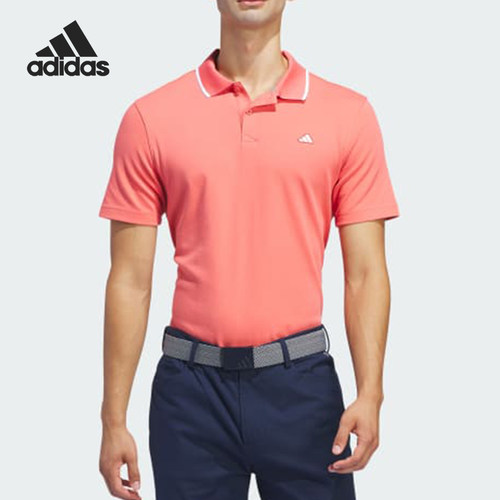 Adidas/阿迪达斯正品男士休闲时尚潮流翻领运动短袖T恤IT6770