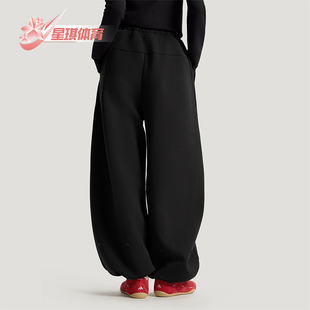 阿迪达斯正品 PT1女士亲肤针织宽松休闲裤 FOS KR7572 Adidas