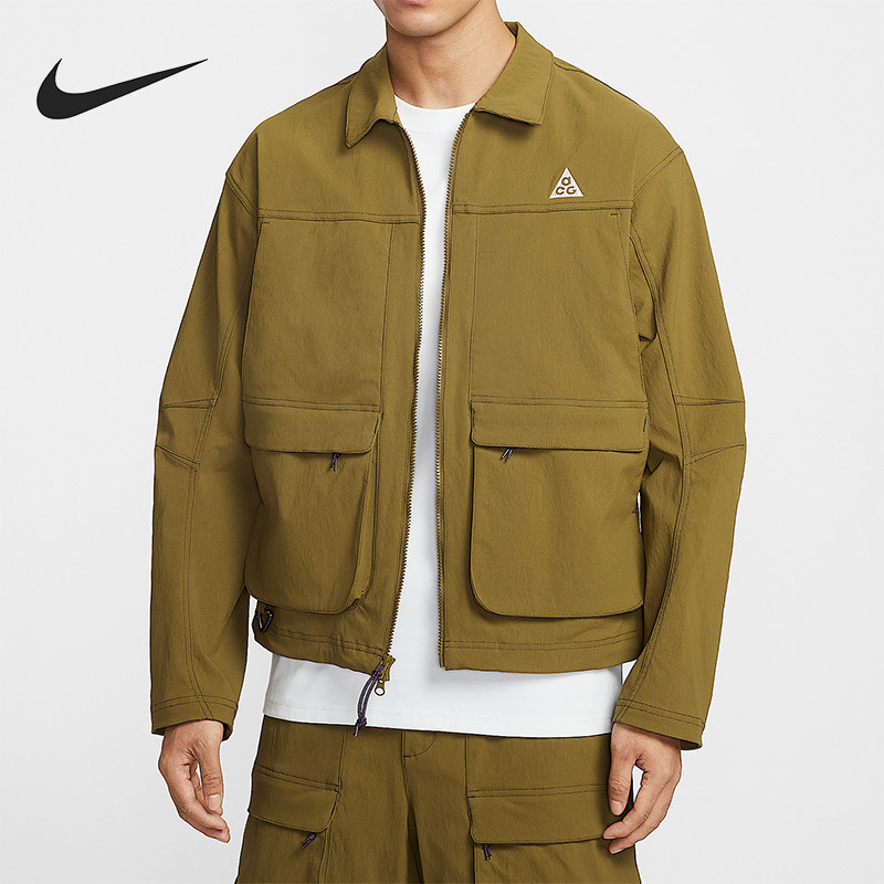 Nike/耐克正品2025冬季款男士日常翻领刺绣耐穿外套HV0599-368,运动服/休闲服装,运动茄克/外套,淘宝优惠券,粉丝福利购,淘宝优惠卷