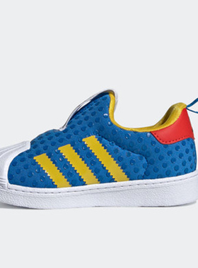 Adidas/阿迪达斯正品 三叶草 新款低帮透气小童运动休闲鞋 H02731