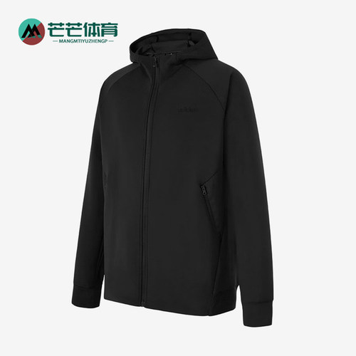 Adidas/阿迪达斯正品连帽拉链长袖夹克男健身经典夹克外套KC2174