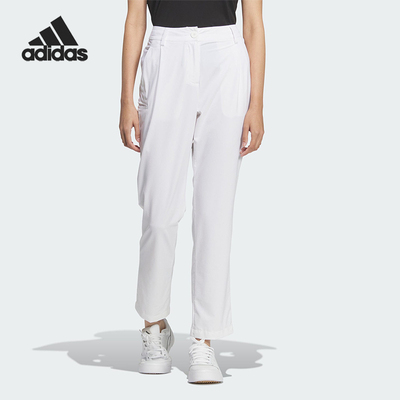 Adidas/阿迪达斯正品2026女士运动运动高尔夫梭织简约长裤KA4314