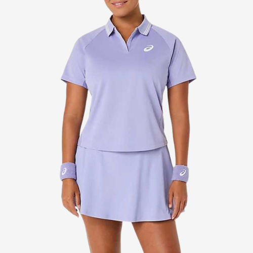 Asics亚瑟士正品女短袖圆领透气合身运动休闲网球2042A426-500