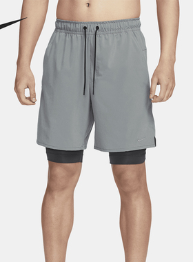Nike/耐克官方正品 Dri-FIT Unlimited 男士二合一短裤DV9335-084