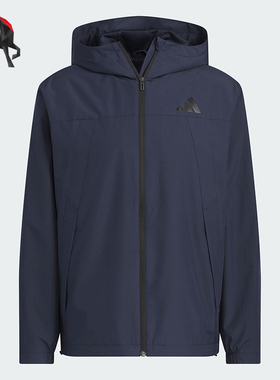 Adidas/阿迪达斯正品2025新款男女同款运动梭织宽松外套KA9310