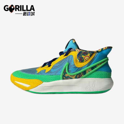 Nike/耐克正品JORDANKyrie8GOSE新款蓝黄色经典篮球鞋DV3018-400