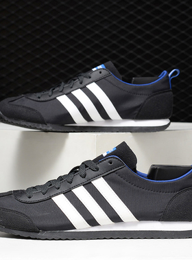 Adidas阿迪达斯正品新款VS JOG春季系带低帮男子运动休闲鞋DB0462