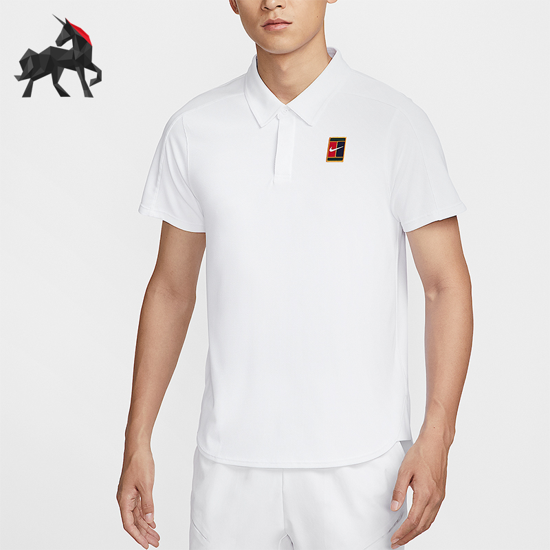 Nike/耐克正品Dri-FIT 男士翻领修身经典透气POLO衫FZ6942-100