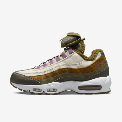 Nike耐克正品Air Max 95男女加绒保暖减震低帮休闲鞋DX5935-300