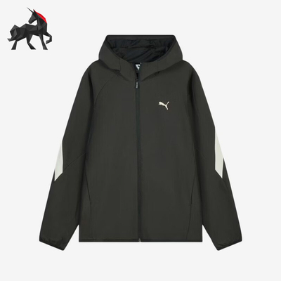 Puma/彪马正品ESHALFCONTRAST新款男排经典透气夹克外套694681-01