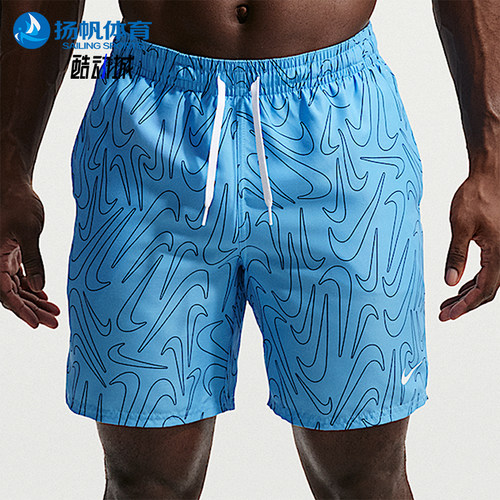 Nike/耐克正品Swim Breaker男士沙滩运动休闲泳装IQ7753-412