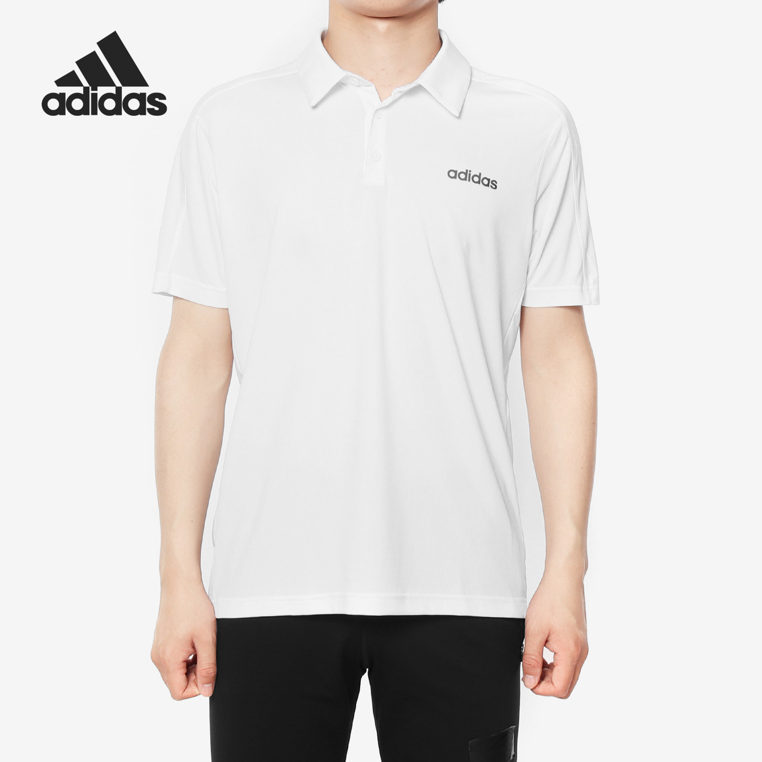 Adidas/阿迪达斯官方正品男子夏季休闲运动训练短袖POLO衫 DT3049,运动服/休闲服装,运动POLO衫,淘宝优惠券,粉丝福利购,淘宝优惠卷