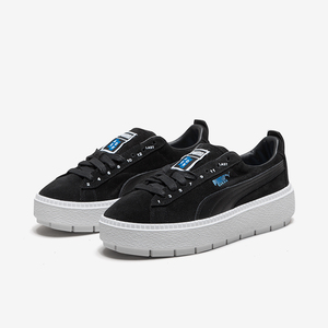 Puma/彪马正品Platform Trace女士复古休闲厚底防滑耐磨板鞋
