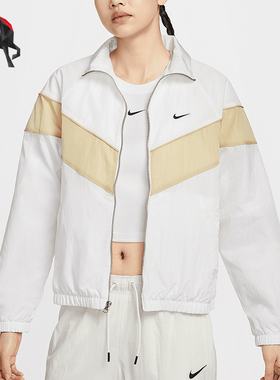 Nike/耐克正品Windrunner女士防晒经典透气夹克外套FV6305-133