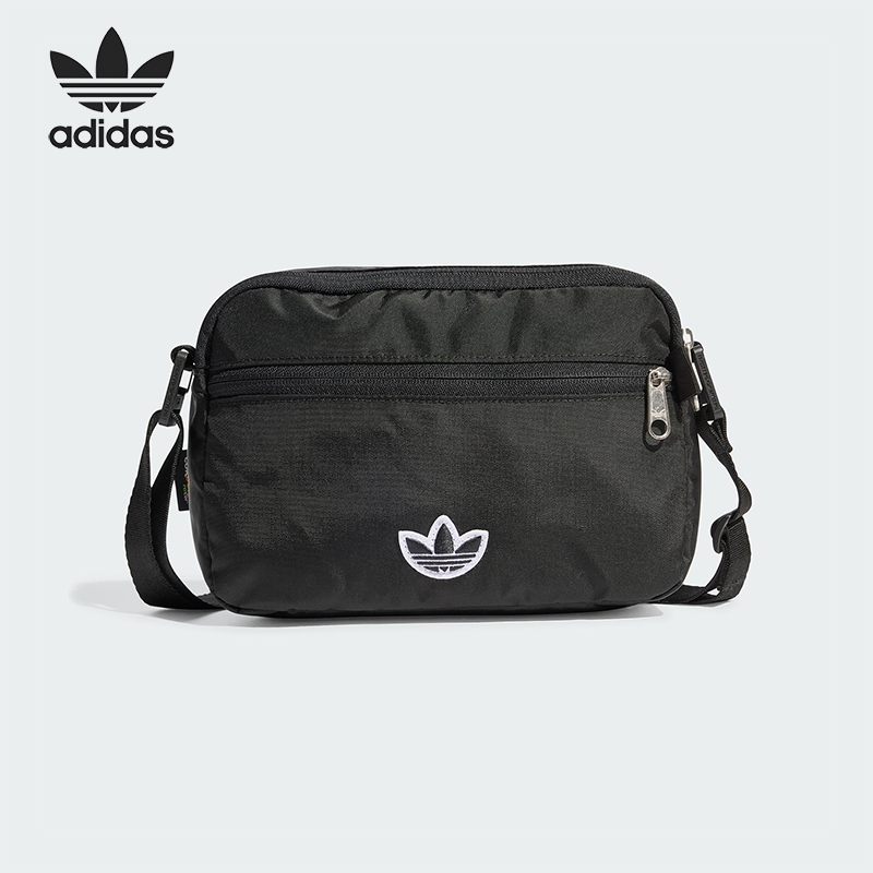 Adidas/阿迪达斯正品三叶草男女休闲运动经典斜跨单肩包IT7610