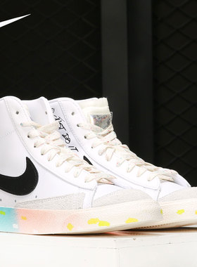 Nike/耐克正品当季男子开拓者BLAZER MID高帮休闲板鞋DJ4278-101