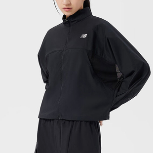 New Balance/NB正品新款女士训练宽松拉链夹克外套5AD24532-BK