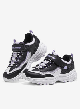 Skechers/斯凯奇正品I-CONIK新款大童运动休闲耐磨熊猫鞋312038L