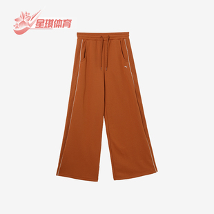 新款 春季 彪马正品 休闲长裤 631408 女士宽松加绒针织经典 Puma