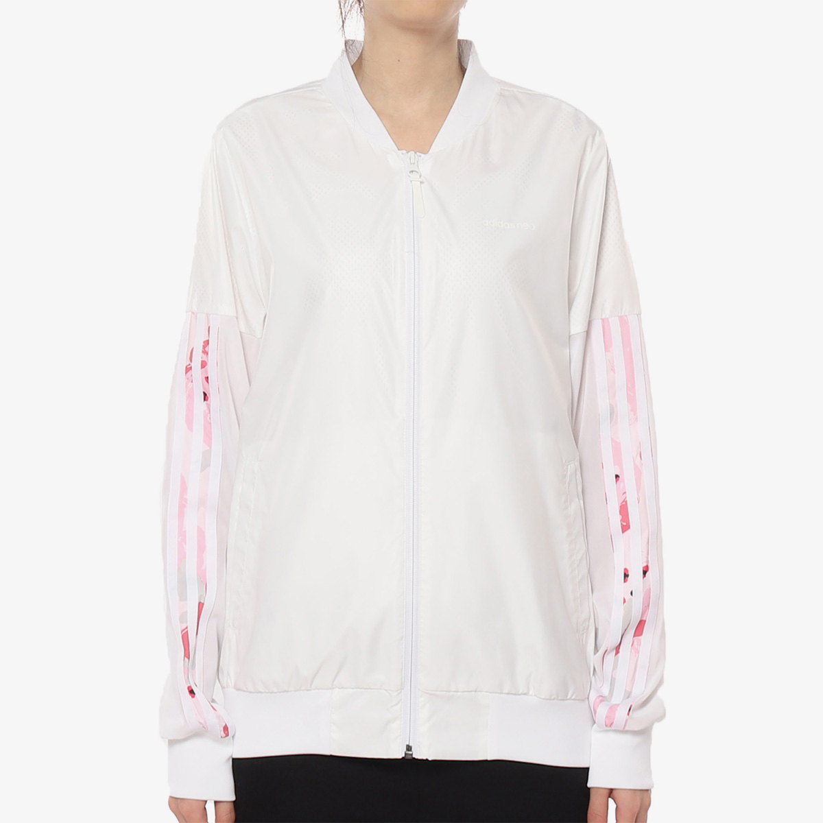 Adidas/阿迪达斯正品neo 新款女子W TRACK TOP运动夹克DZ7612