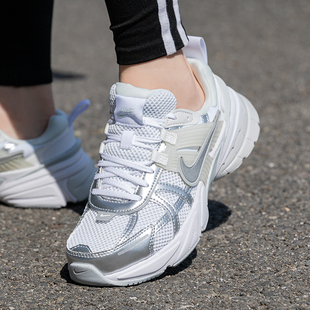 Nike耐克正品户外运动鞋女轻便厚底休闲鞋复古网面跑步鞋子FD0736